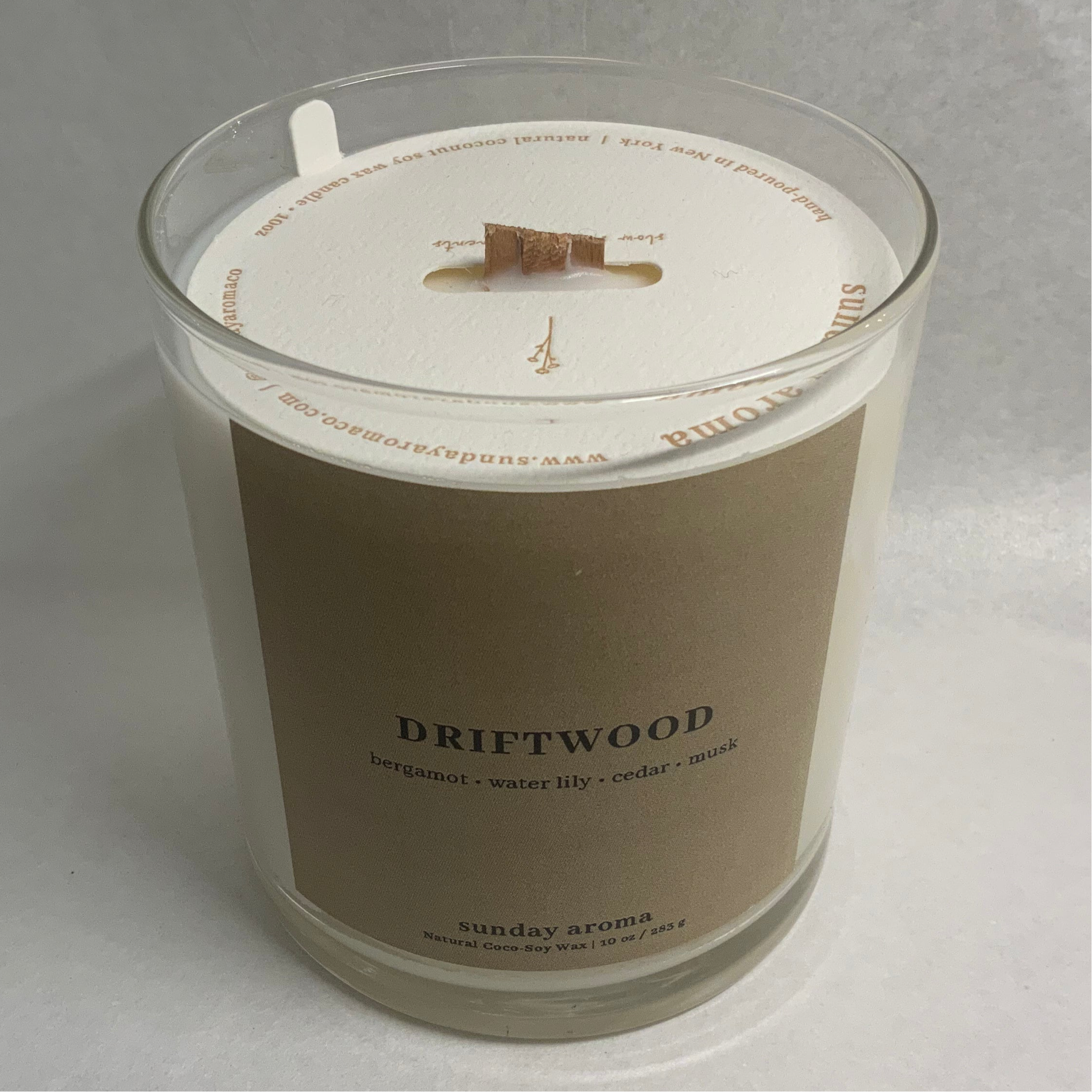 Sunday Aroma Coconut Soy Wax Candles 10oz