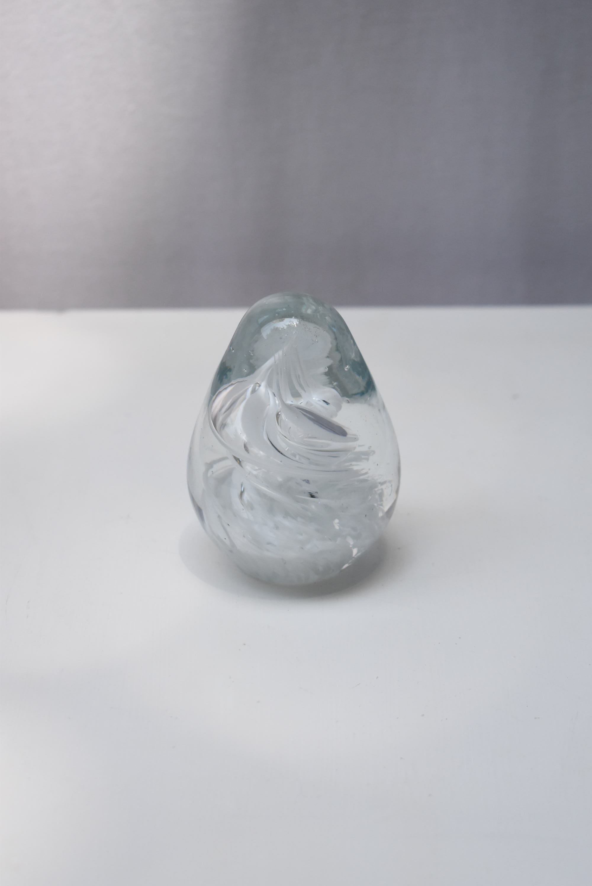 Glass Figure Paperweight