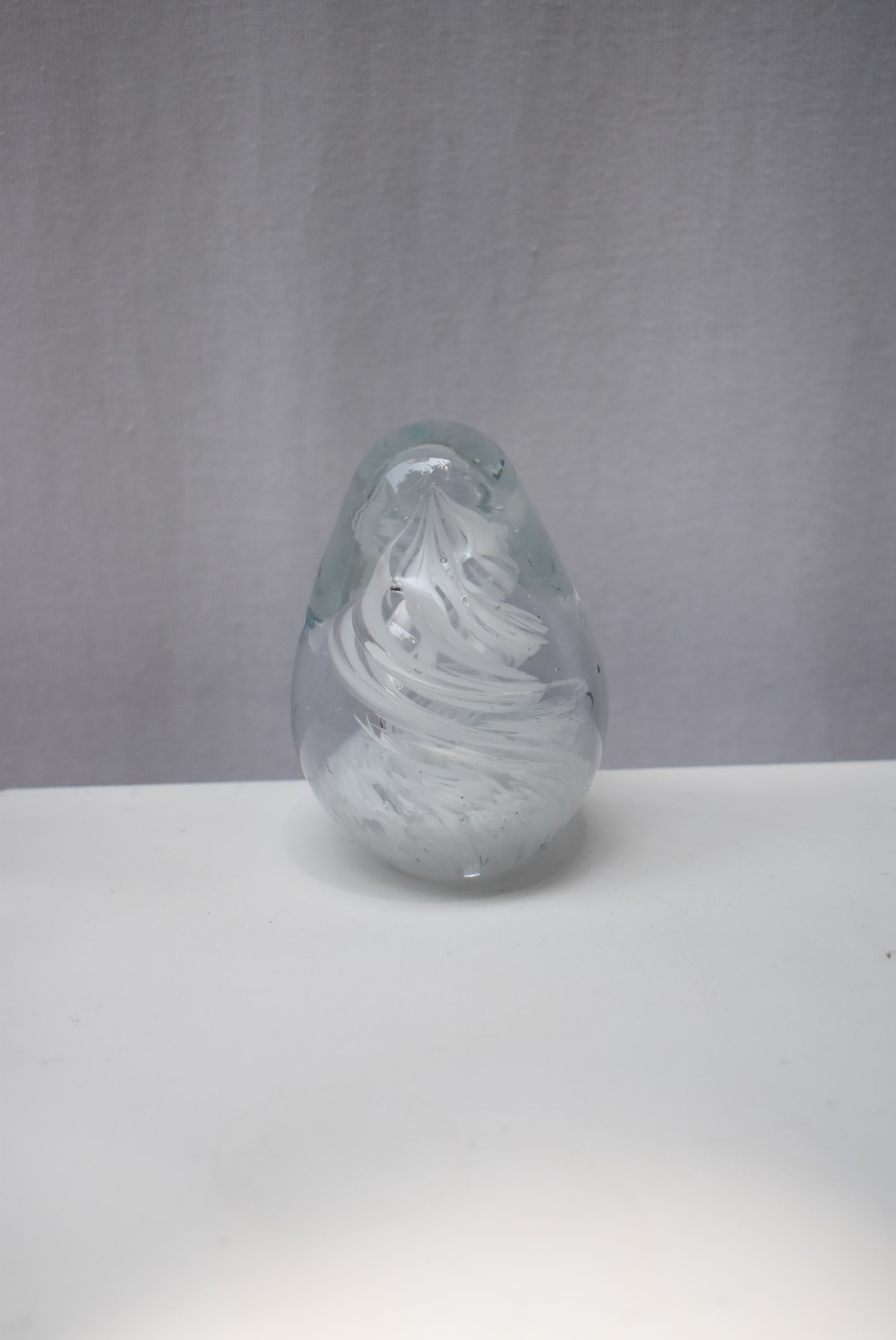 Glass Figure Paperweight