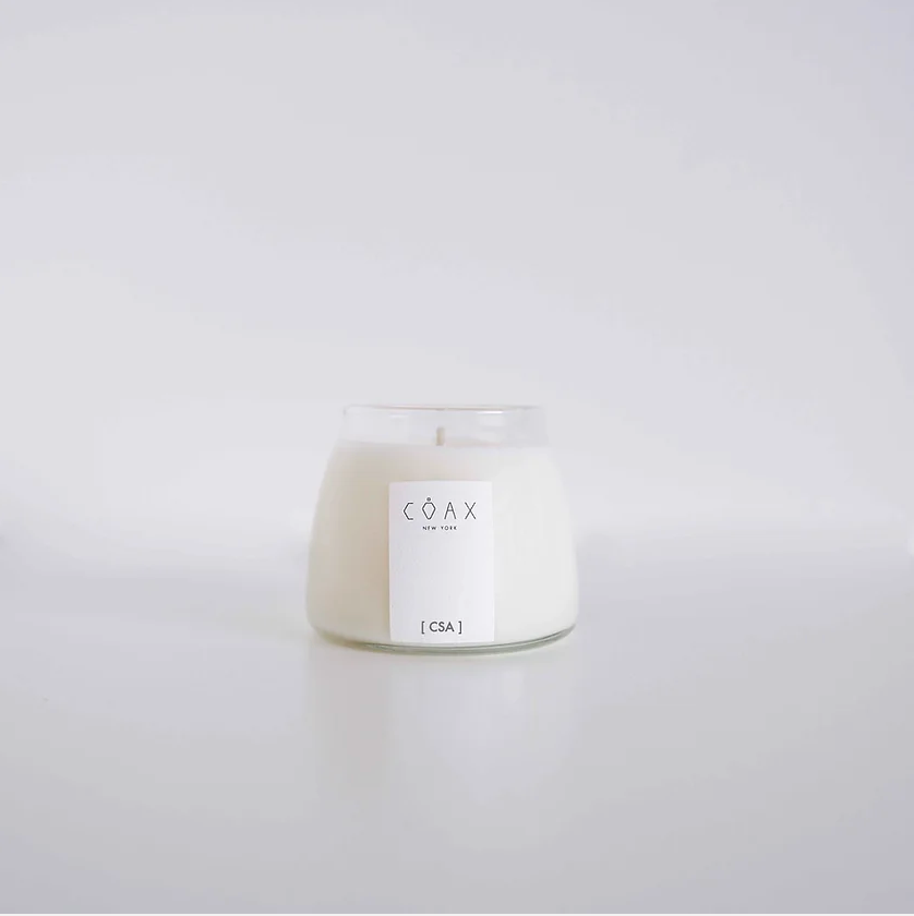 [ CSA ] Candles Cedar. Sandalwood. Amber.